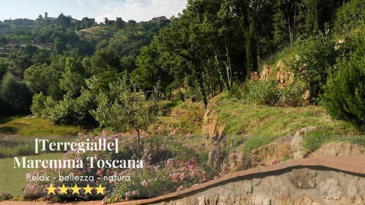 38-Volpini House In Amiata - Val D'Orcia, Saturnia, Feste&Sagre กาสเตลเดลปิอาโน ภายนอก รูปภาพ
